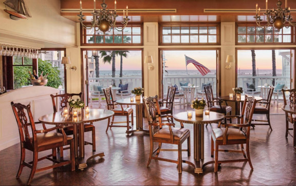 Dining area at this luxurious Santa Monica Accommodation, Santa Monica, USA.