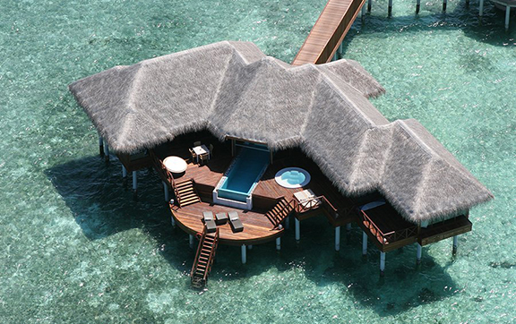 huvafen_fushi-Two Bedroom Ocean Pavilion with Pool