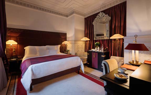 La Mamounia Hotel, Marrakech, Morocco. Photo by Alan Keohane www.still-images.net for La Mamounia