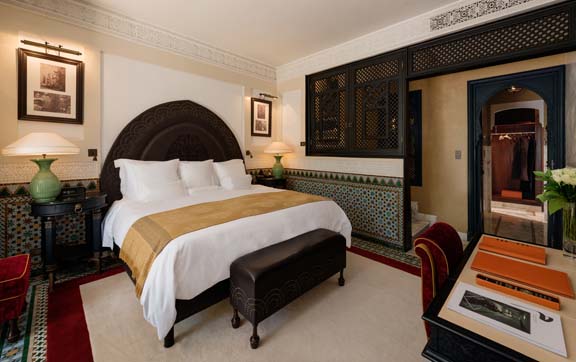 La Mamounia Hotel, Marrakech, Morocco. Photo by Alan Keohane www.still-images.net for La Mamounia