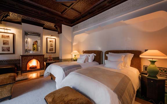 Riad, La Mamounia Hotel, Marrakech, Morocco. Photo by Alan Keohane www.still-images.net for La Mamounia