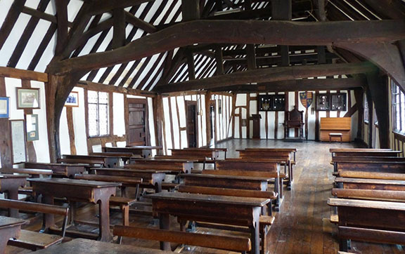 Shakespeare's Schoolhouse in Stratford-upon-Avon