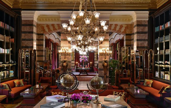 pera-palace-jumeirah-reception, pera palace hotel