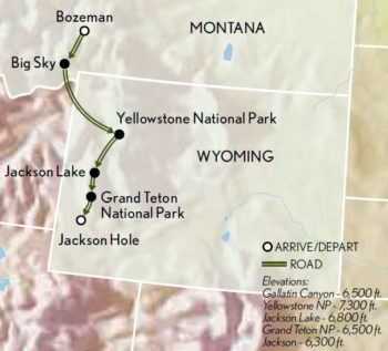 yellowston-tour-map