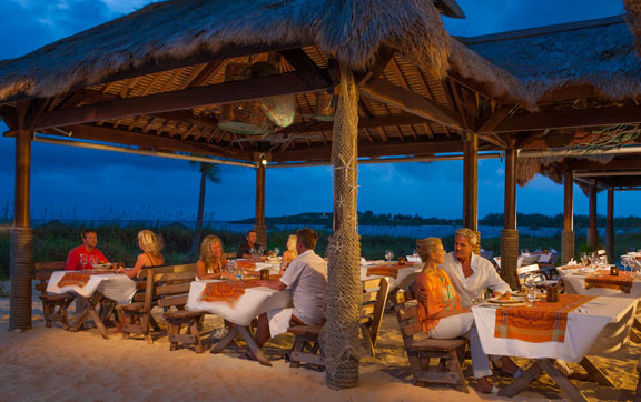 Dining at Sandals Emerald Bay