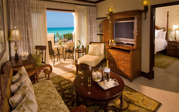 Mediterranean Honeymoon Romeo and Juliet Oceanview Penthouse One Bedroom Butler Suite