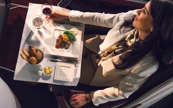 Qatar Airways to Europe Mixed First and Business Class thumbnail 7