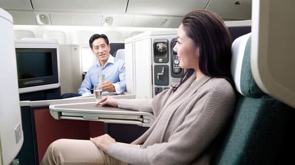 Cathay Pacific to Europe Business Class - Image 1