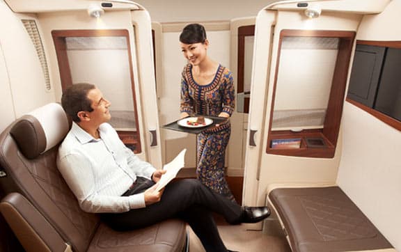 Singapore Airlines First Class to Europe - Image 1