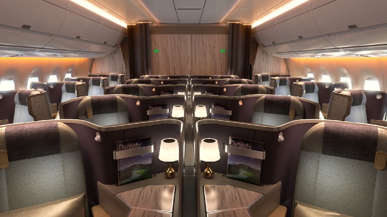 China Airlines Business Class to Europe via Taipei - Image 1