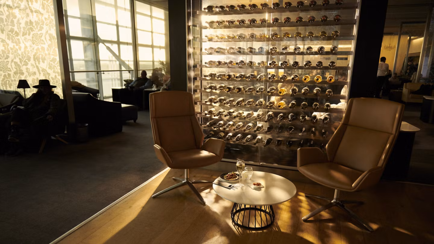 First Class seating area Heathrow