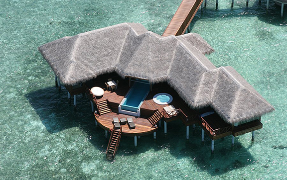 huvafen_fushi-Two Bedroom Ocean Pavilion with Pool