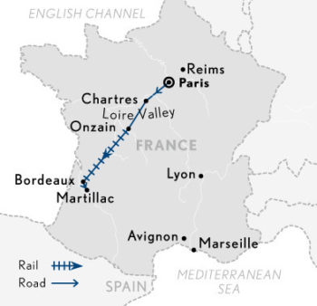 paris-loire-valley-and-bordeaux-9-days-with-abercormbie-and-kent-map