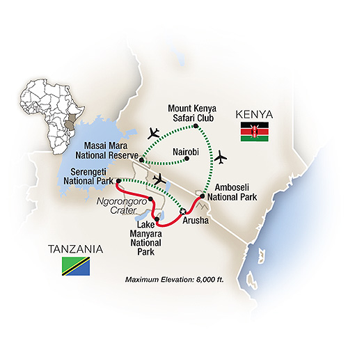 nairobi to arusha tour